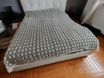 copriletto matrimoniale lavorazione all uncinetto 