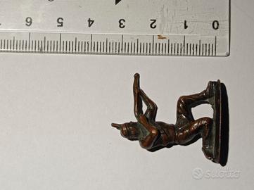 Soldatino metallo - sorpresina Kinder - Indiano 