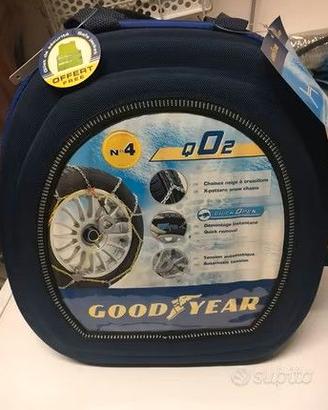Catene da neve Goodyear QO2 n.4 per R13,14 ed R15