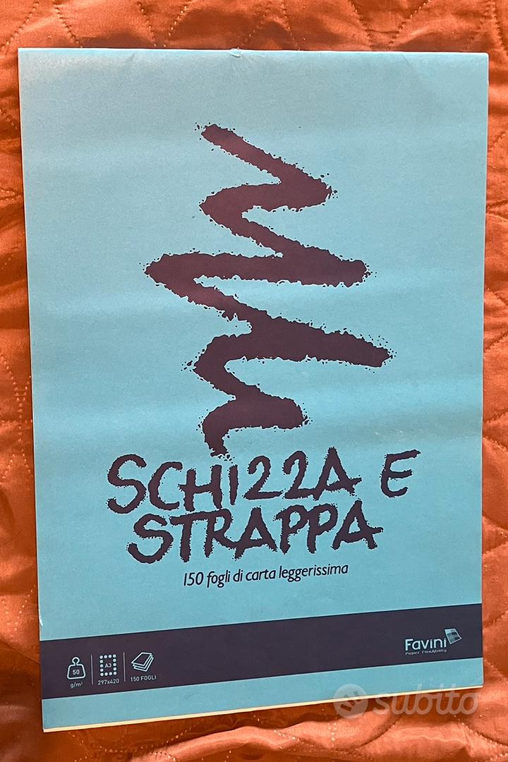 1 album schizza e strappa (Favini) - Collezionismo In vendita a Salerno