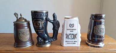 Lote 4 Jarras de Cerveza – Wieliczka Barbórka