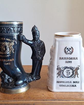 Lote 4 Jarras de Cerveza – Wieliczka Barbórka