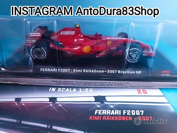 Modellino Ferrari Formula 1 Scala 1:24