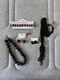 Bigiotteria mista, parure, collana, orecchini