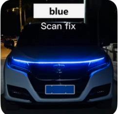 STRISCIA LED BLU PER AUTO