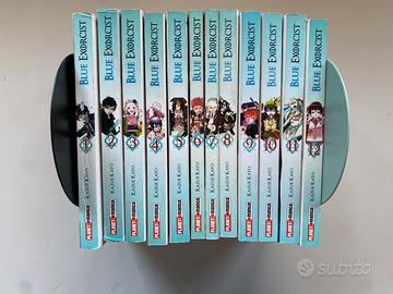 🔵 Blue Exorcist volumi 1-12, lotto completo