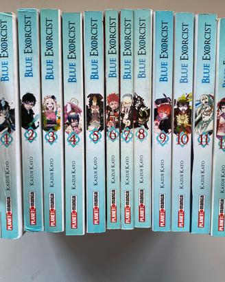 🔵 Blue Exorcist volumi 1-12, lotto completo