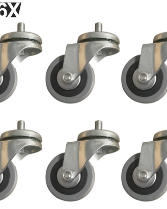 Rotelle ruota antitraccia girevole carrelli mobili