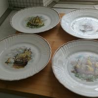 Set 4 piatti richard ginori 1955