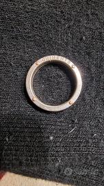 Anello firmato Chimento eternity oro bianco 18kt