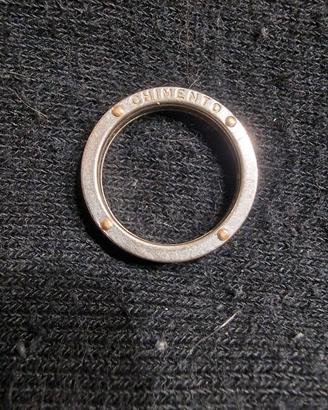 Anello firmato Chimento eternity oro bianco 18kt