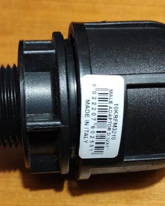 Raccordo filettato maschio Ø 32mm x 1" in PE