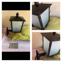 Applique in ferro battuto condizioni nuovo