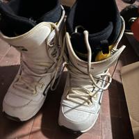 Scarponi snowboard burton 46