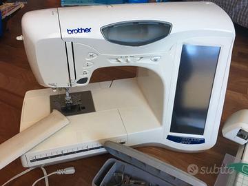 Ricamatrice-macchina da cucire brother super galax