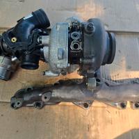 TURBINA COLLETTORE e VALVOLA  AUDI A6 2000CC 190CV