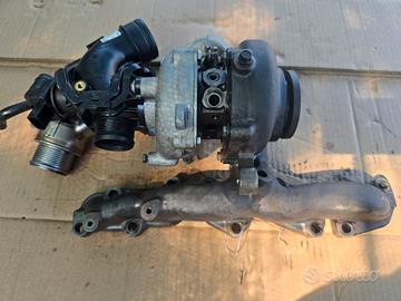 TURBINA COLLETTORE e VALVOLA  AUDI A6 2000CC 190CV