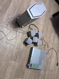 Sistema sony  5+1 amplificato con dvd