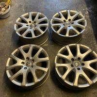 4 Cerchi in Lega Volkswagen Skoda Audi Seat "19