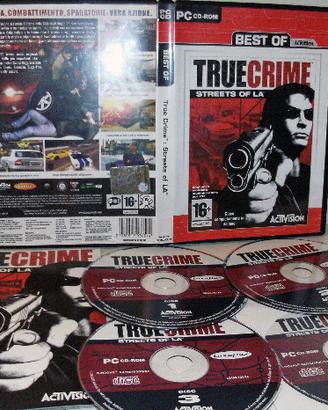 PC CD-ROM - TRUE CRIME: STREETS OF LA - usato