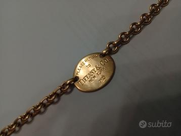 Bracciale Tiffany oro750 return
