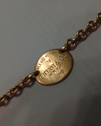 Bracciale Tiffany oro750 return