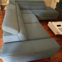 Divano letto Dondi Salotti colore blu  come nuovo