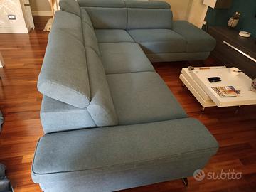 Divano letto Dondi Salotti colore blu  come nuovo