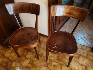 Sedie in legno