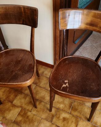 Sedie in legno
