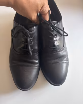 Scarpe pelle nera