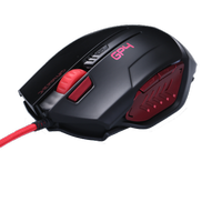 MOUSE GAMMEC GP4 NERO CON 7 TASTI PROGRAMMGILE