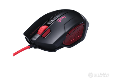 MOUSE GAMMEC GP4 NERO CON 7 TASTI PROGRAMMGILE