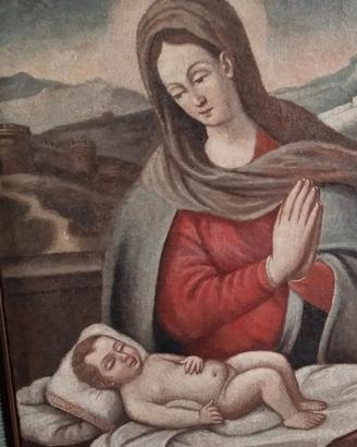 quadro olio su tela