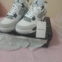 scarpe jordan retro 4 military black 39