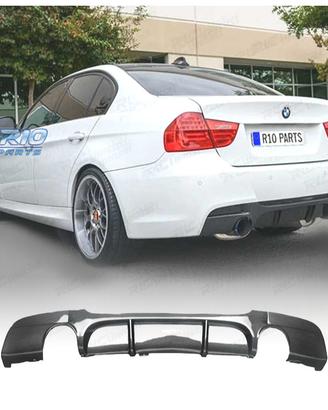 DIFUSORE BMW E90 E91 LOOK M PERFORMANCE CARBONIO 0