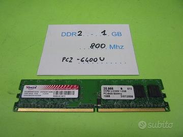 Modulo RAM DDR2 1 Gbyte PC2-6400 800 MHz, PC2 6400