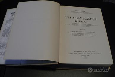 Libro di micologia in lingua francese