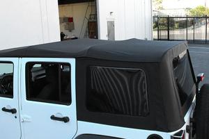 Jeep Wrangler 4DR JK Soft Top, 2007-09