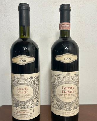CHIANTI CLASSICO LAMOLE DI LAMOLE 1990 RISERVA