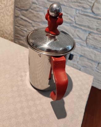 schiumatrice per latte acciaio 