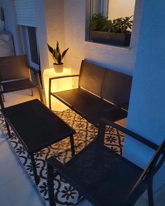 set poltrona piu tavolino 