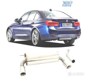 SCARICO SPORTIVO BMW F30 316 320 325 LOOK M DOPPIA