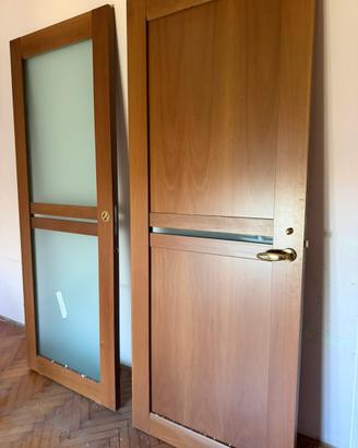 Lotto porte per interni in legno massello