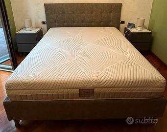 LETTO CONTENITORE OGGIONI CON MATERASSO