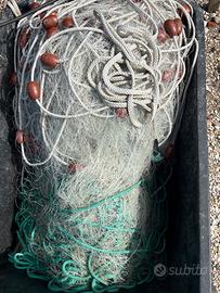 Reti da pesca seppie/pesce