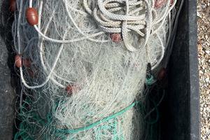 Reti da pesca seppie/pesce