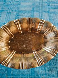 Vassoio vintage placcato argento 