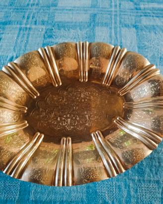 Vassoio vintage placcato argento 
