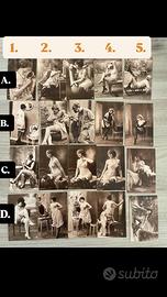 Cartoline nudi d’epoca anni ‘20